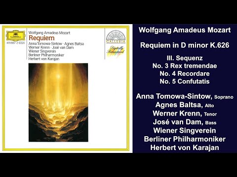 Wolfgang Amadeus Mozart: Requiem in D minor K.626 - III. Sequenz - Herbert von Karajan