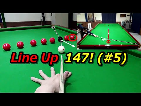 Snooker POV: Line Up 147! (No.5)