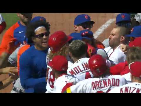 Mets-Cardinals benches clear, Arenado ejected: 4/27/2022