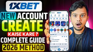 How to create 1xbet account || 1xbet account kaise banaye | 1xbet registration p
