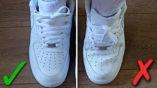 How To Prevent Creases in Air Force 1&#39;s (BEST WAY!)