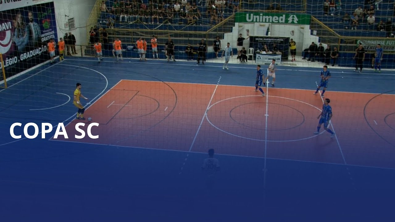 Pouso Redondo e Rio do Sul definem amanhã o finalista do Alto Vale na Copa SC de Futsal