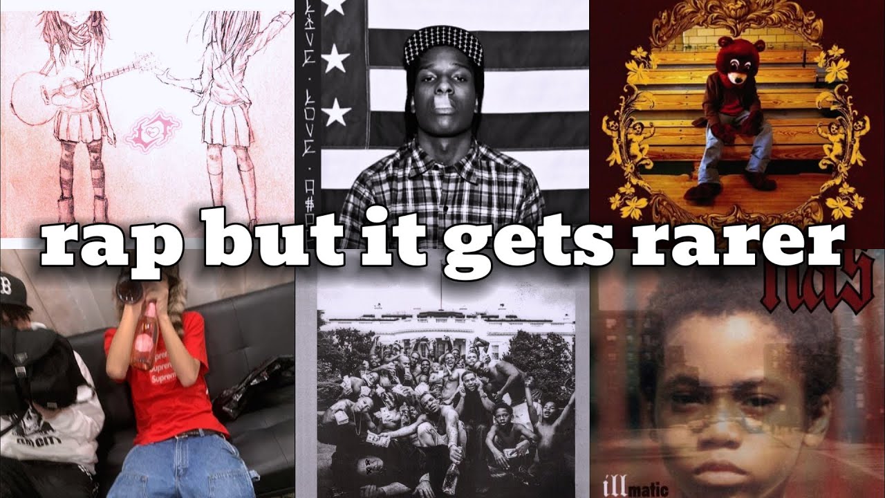 Hip Hop/Rap Genres But They Get Increasingly Rarer