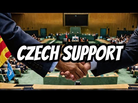 The Czech Republic stands with Israel in front of the useless UN General Assembly