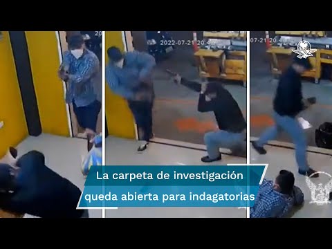 Buscaba robar restaurante y terminó baleado por policía