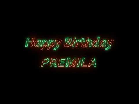 Happy Birthday Premila