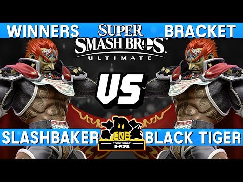 Smash Ultimate Tournament Match Ganondorf Ditto - Slashbaker vs Black Tiger - CN:B-Airs 166