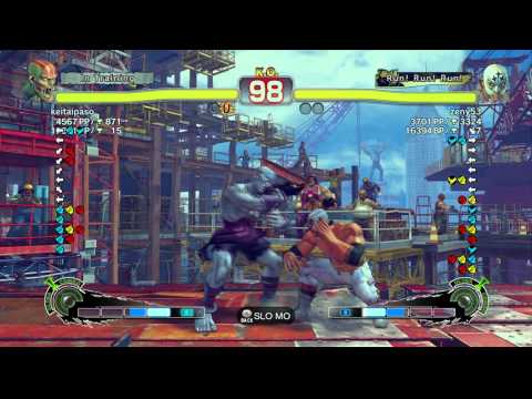 SSFIVAE~ Dhalsim (keitaipasso) vs.  El Fuerte (zeny53) HD
