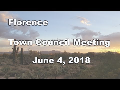 Town Council Meeting June 4, 2018