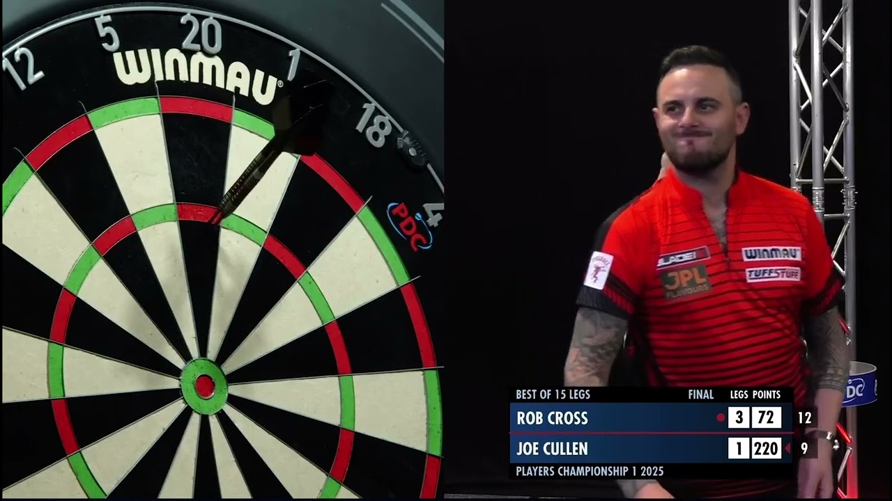 FINAL | Rob Cross vs Joe Cullen | Players Championship 1 2025 🎯