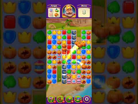 Royal Match Level 3619 No Boosters Series