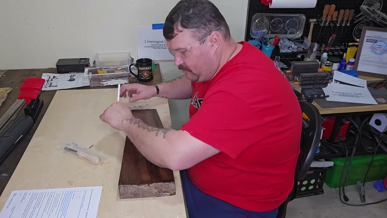 SDI FTT 214 Hand Checkering Lab Week 2 Assignment 2