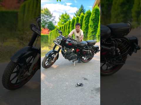 Chhoti ￼Royal Bullet and black ￼original Bullet unboxing 🔥