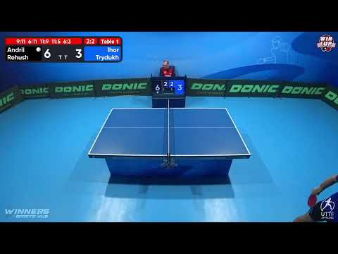 22:00 Andrii Rehush 3-2 Ihor Trydukh West 5 WIN CUP 04.11.2022 | TABLE TENNIS WINCUP