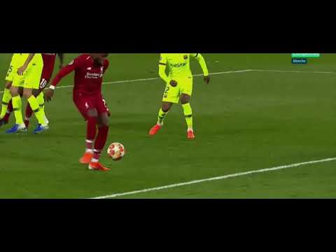 DIVOCK ORIGI GOAL VS BARCELONA WITH TITANIC MUSIC (Liverpool 4-0 Barcelona)
