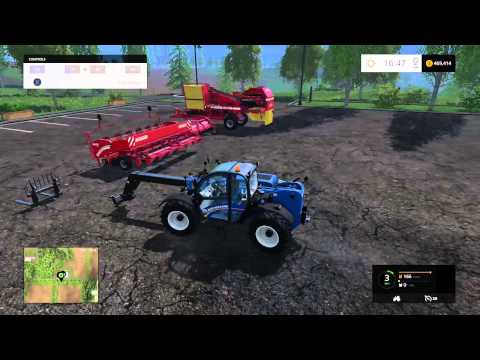 Farming Simulator 15 telehandler has problems