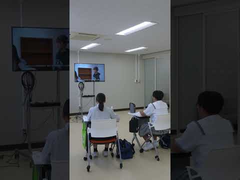 10月10日(金) 川之石高校1年生のみなさんが来学されました。