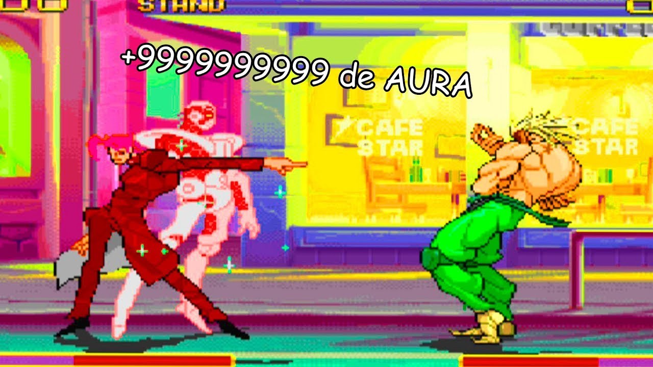Esse jogo de JOJO É PURA AURA mds