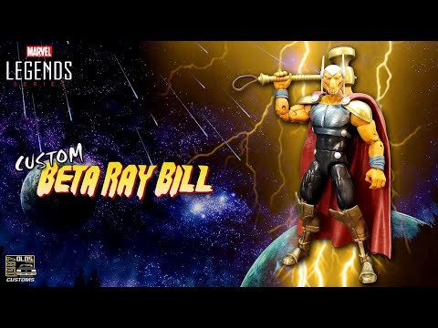 Custom Marvel Legends Beta Ray Bill Action Figure - Thor
