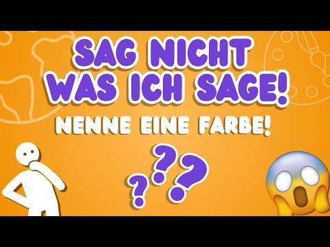 Sag NICHT, was ich sage! 😱 Das ultimative Denk-Schnell-Quiz!