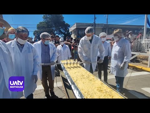 Carahue logra el pastel de papas más grande del mundo
