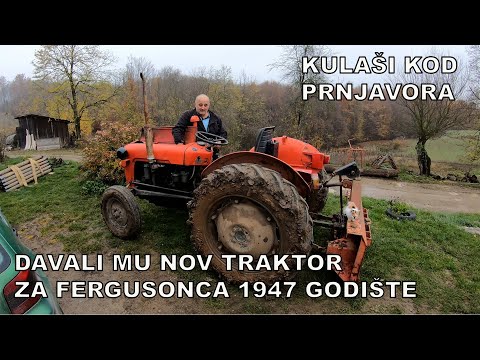 FERGUSON IZ 1947 - NAJSTARIJI TRAKTOR JE KOD SINIŠE U KULAŠIMA