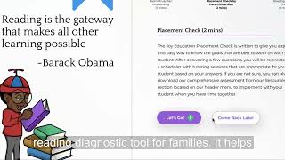 Joy Education Foundation's Virtual Reading Clinic Product Demo