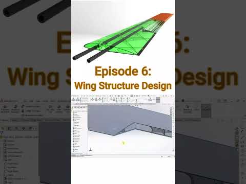 3D Printed RC Plane Wing Design In SolidWorks