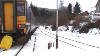 preview picture of video 'Crianlarich Station Scotland ( A day time study)'