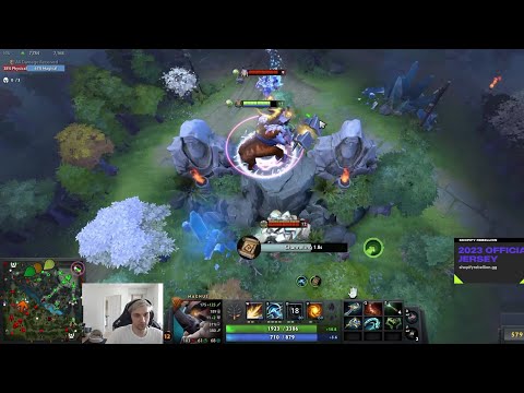 Classic Arteezy makes himself Cliffteezy LOL