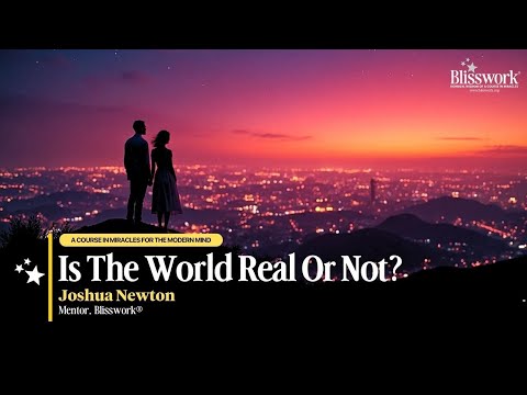 Why does Jesus say the world is not real? | Joshua Newton
