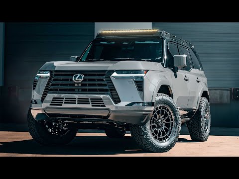 Lexus GX550 Build Breakdown | Westcott Designs Lift Kit, Roof Rack & Ladder