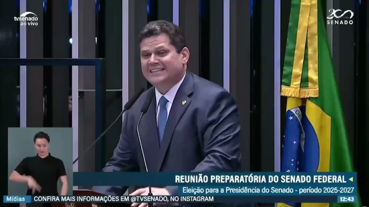 Discurso de candidatura - Eleição Presidência Senado Federal