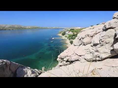 Island of Pag the seaside village Zubovići holiday destination
