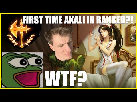 Hashinshin: WTF? FIRST TIMING AKALI IN RANKED?!