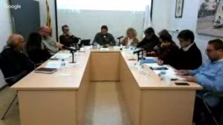 Ple municipal de 16 de novembre de 2017