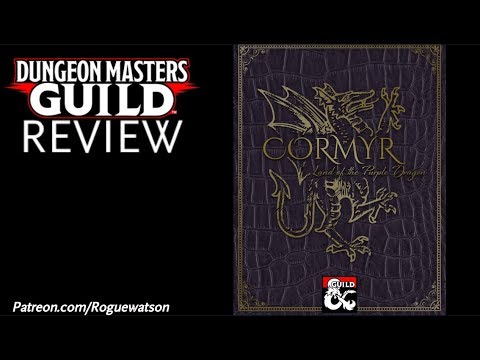 DMs Guild Review - Cormyr: Land of the Purple Dragon