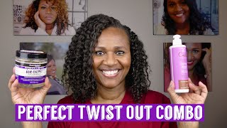 Defined Twistout ft | Aunt Jackie’s and Texture ID Curls | The Perfect Twist Out Tutorial