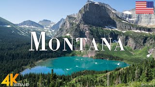 Montana 4K Ultra HD • Stunning Footage Montana, Scenic Relaxation Film with Calming Music