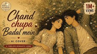 Download lagu Chand Chupa (AI Cover) | Romantic Hindi Song | 90's Love Vibes | Avijit Studio  Music mp3