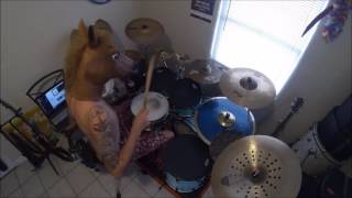 A-Z Drumming with The Flock &quot;G&quot; (Gwar-Bring Back the Bomb) Drum Cover
