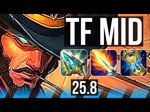 TWISTED FATE vs IRELIA (MID) | KR Grandmaster | 25.8