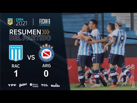 Copa De La Liga | Fecha 6 | resumen de Racing - Argentinos Juniors