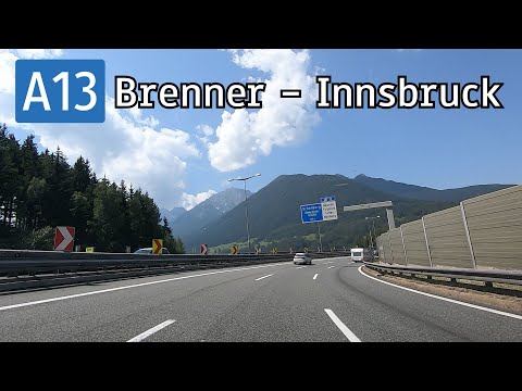 Austria: A13 Brenner - Innsbruck (Brenner Autobahn)