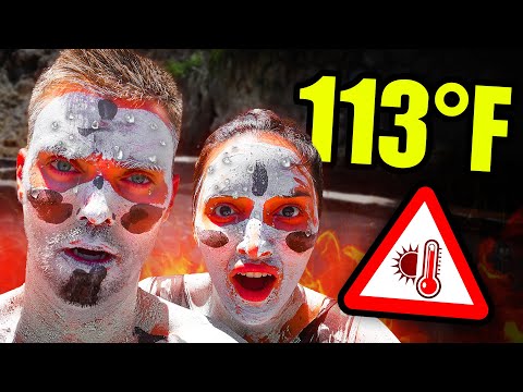 INSTANT REGRET - Trying the World's Hottest Sulfur Bath
