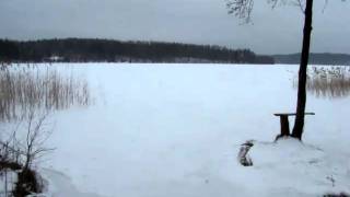 preview picture of video 'SULECZYNO- Jezioro Węgorzyno zima'