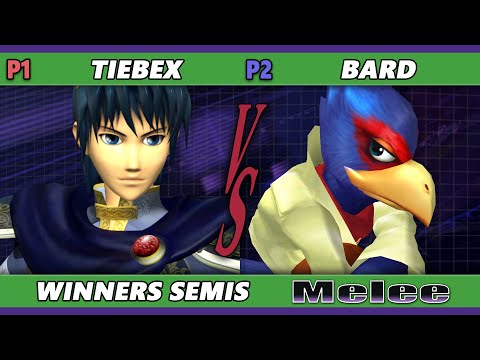 S@X 462 Winners Semis - tiebex (Marth, Sheik) Vs. Bard (Falco) Smash Melee - SSBM