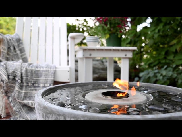 Fire Fountains | Outdoor Fountain | Water Features by Aquascape