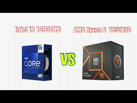 Intel Core i9 13900KS vs AMD Ryzen 9 7950X3D