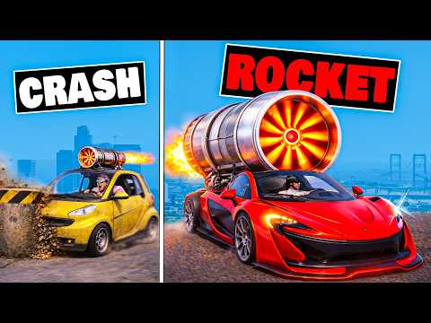 Every Time I Crash, The Rocket Gets Bigger in GTA 5